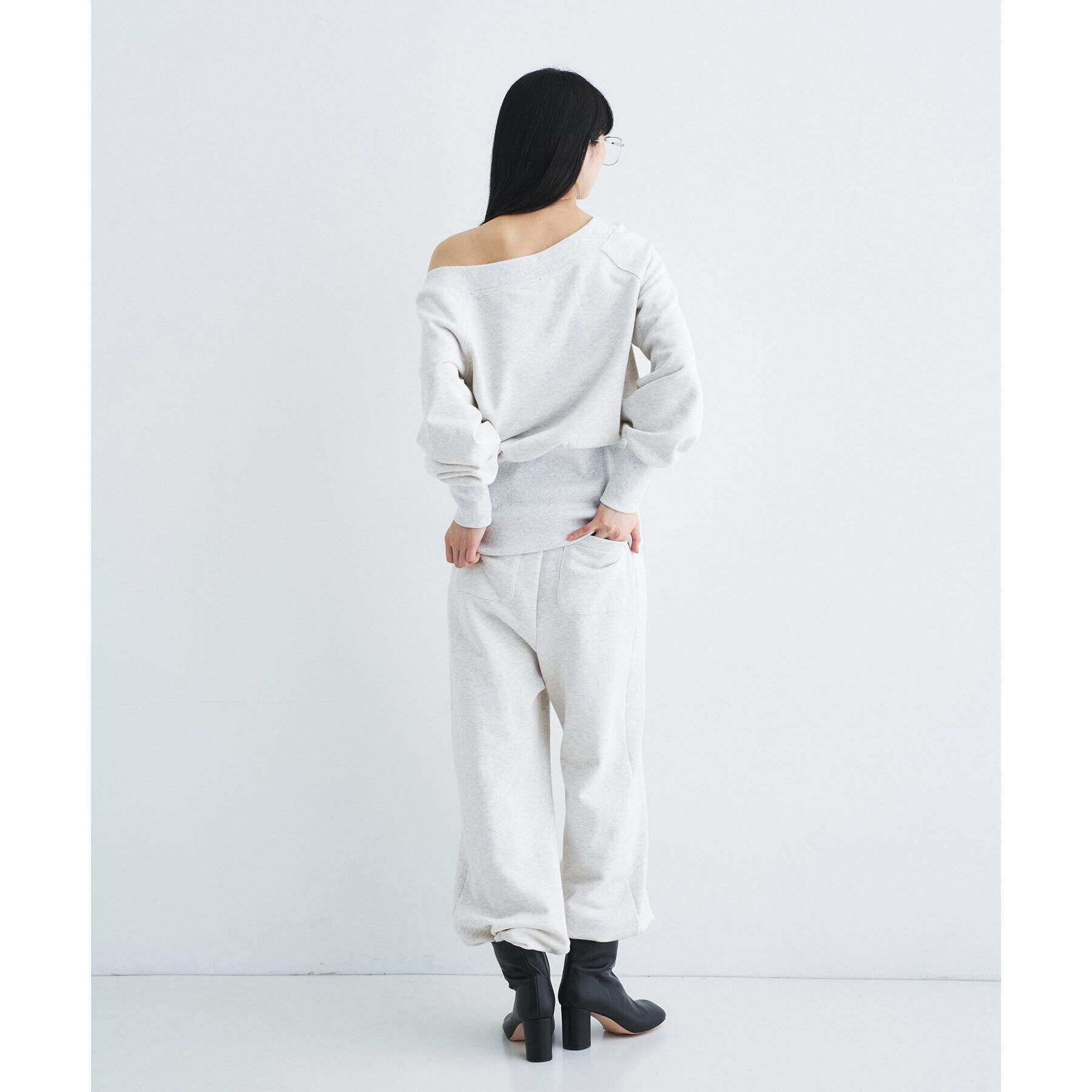 CODE A「【Re】off－shoulder sweat」|パーカー|