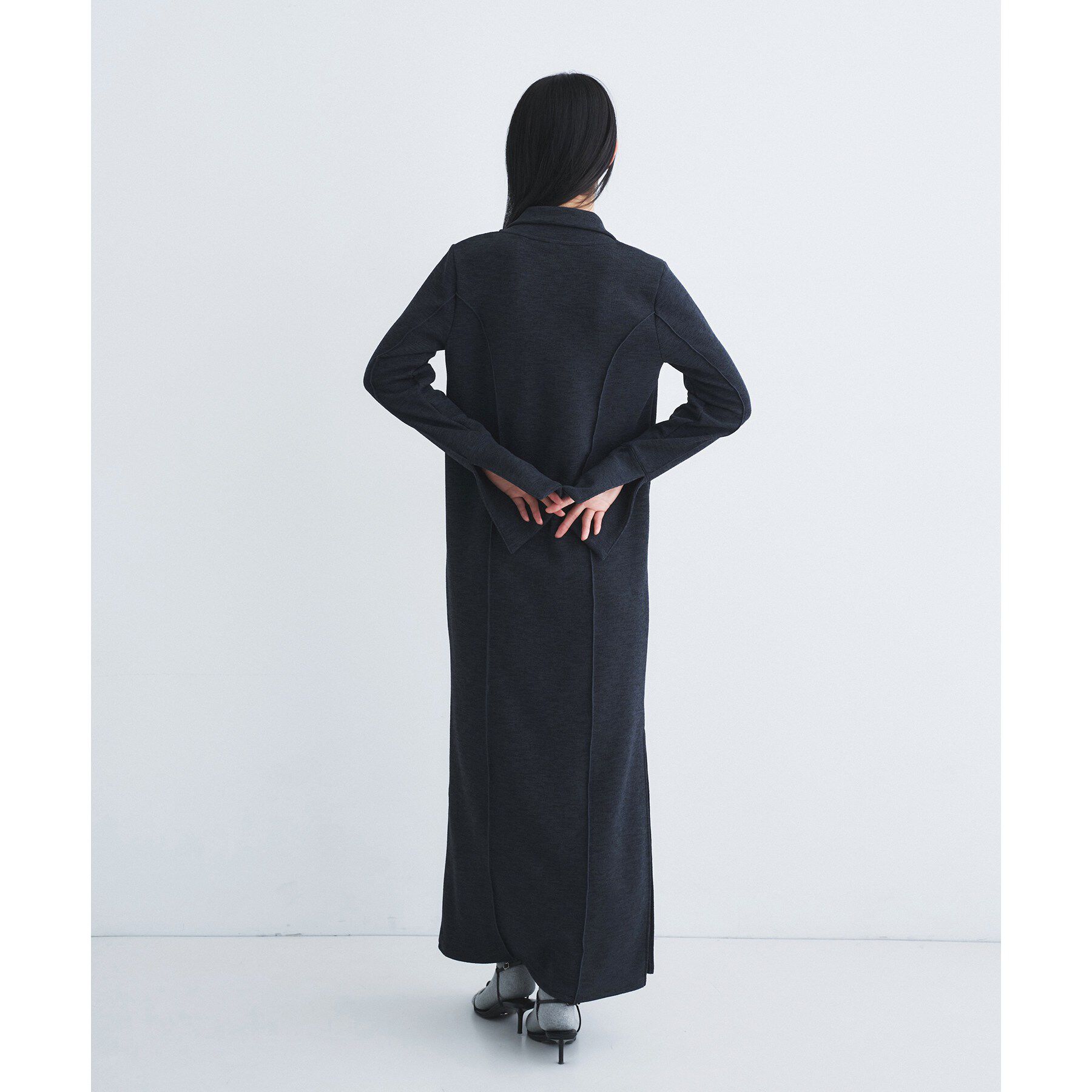 CODE A「high neck jersey dress」|ワンピース|