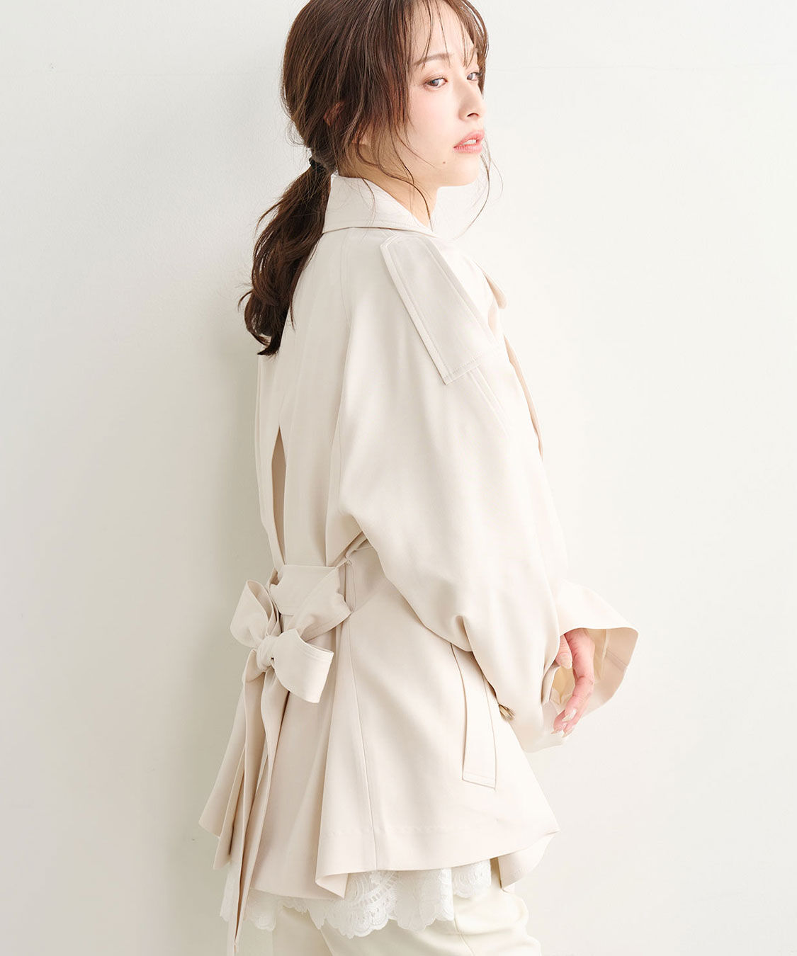 COCO DEAL「ミドル丈トレンチコート」|トレンチコート|