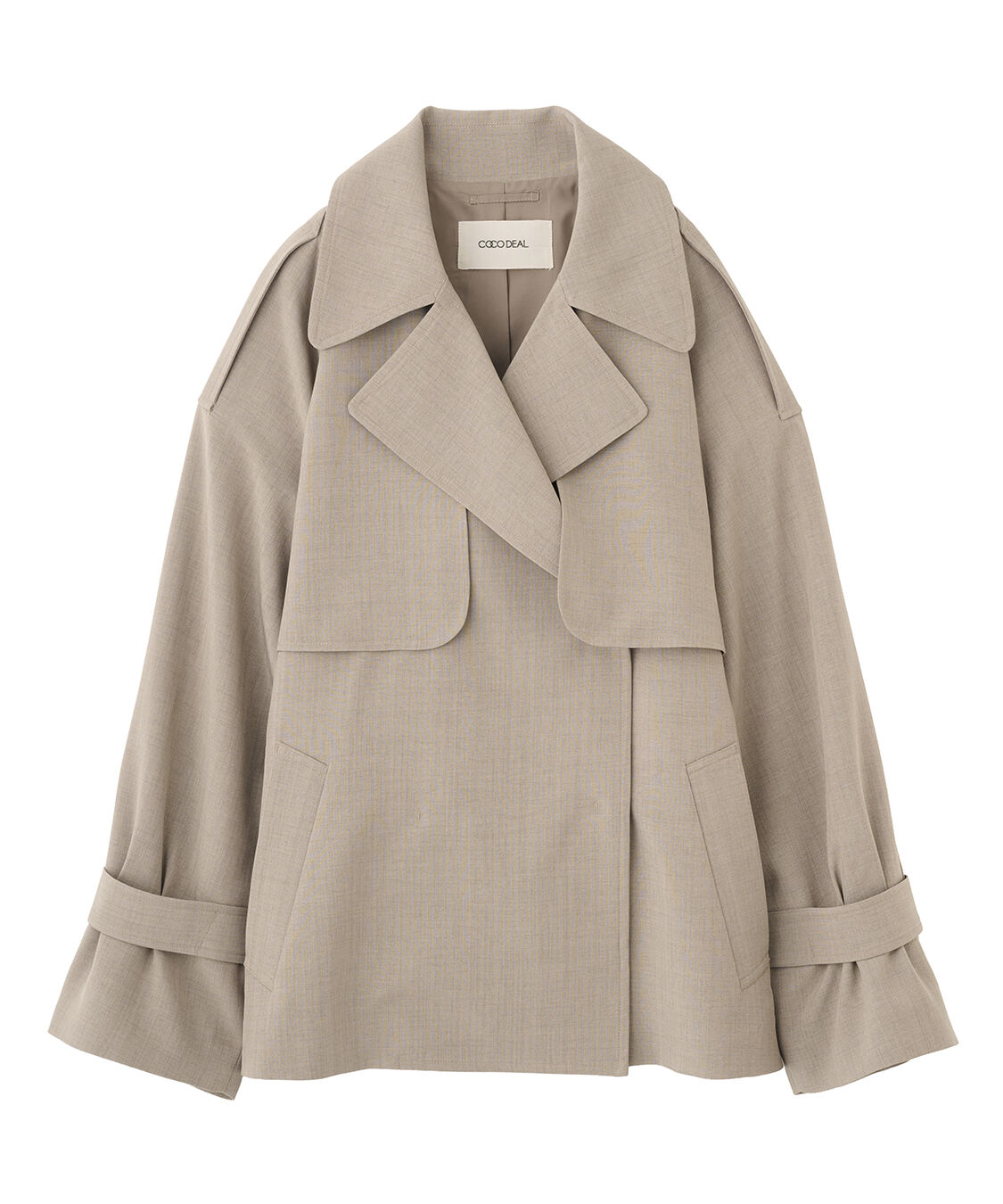 COCO DEAL「ミドル丈トレンチコート」|トレンチコート|