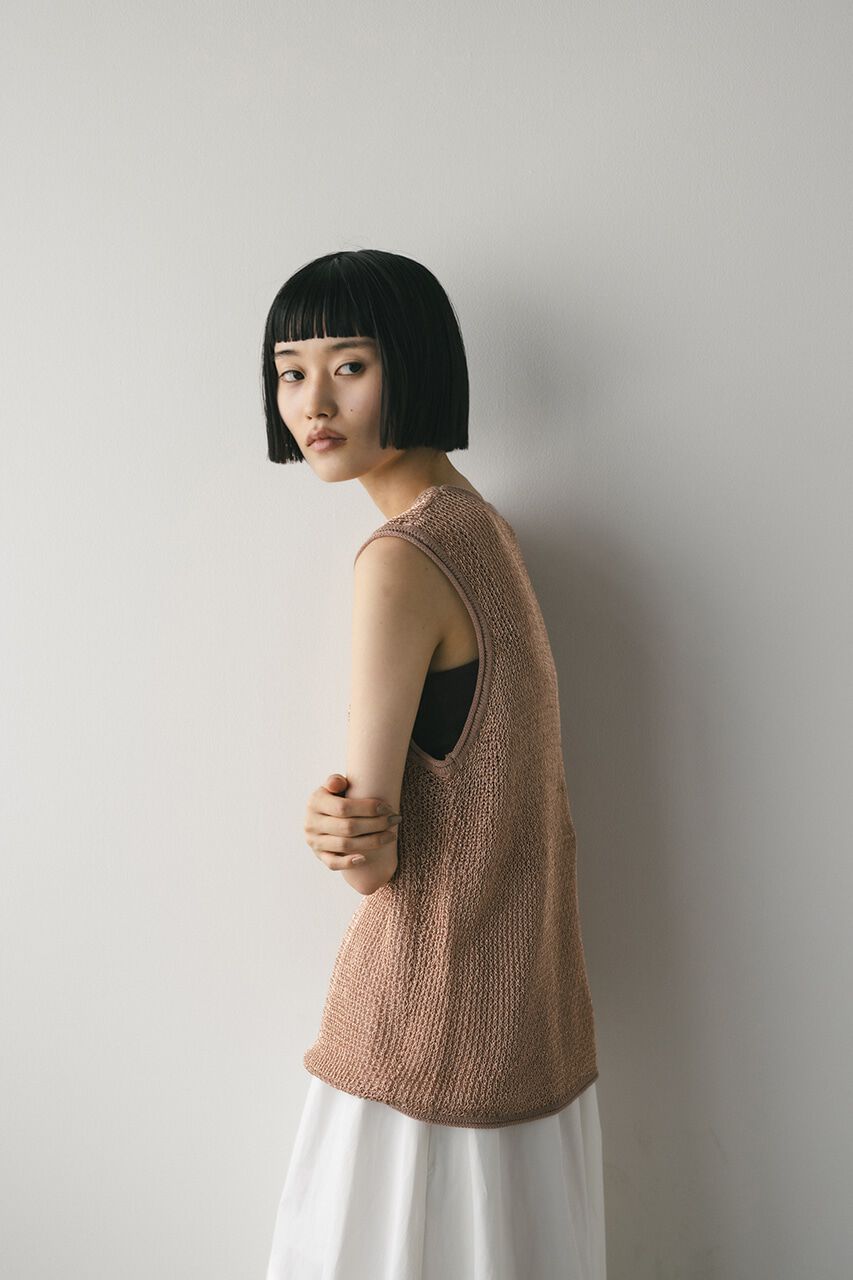STYLEMIXER「グロスヤーンニットタンク」|タンクトップ|
