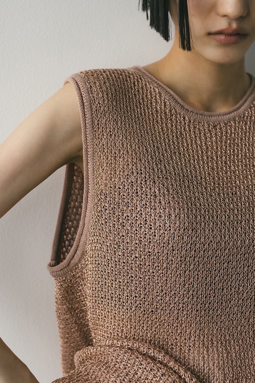 STYLEMIXER「グロスヤーンニットタンク」|タンクトップ|