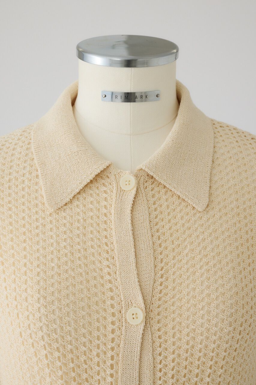 RIM.ARK 「Summer knit long CD」|カーディガン|
