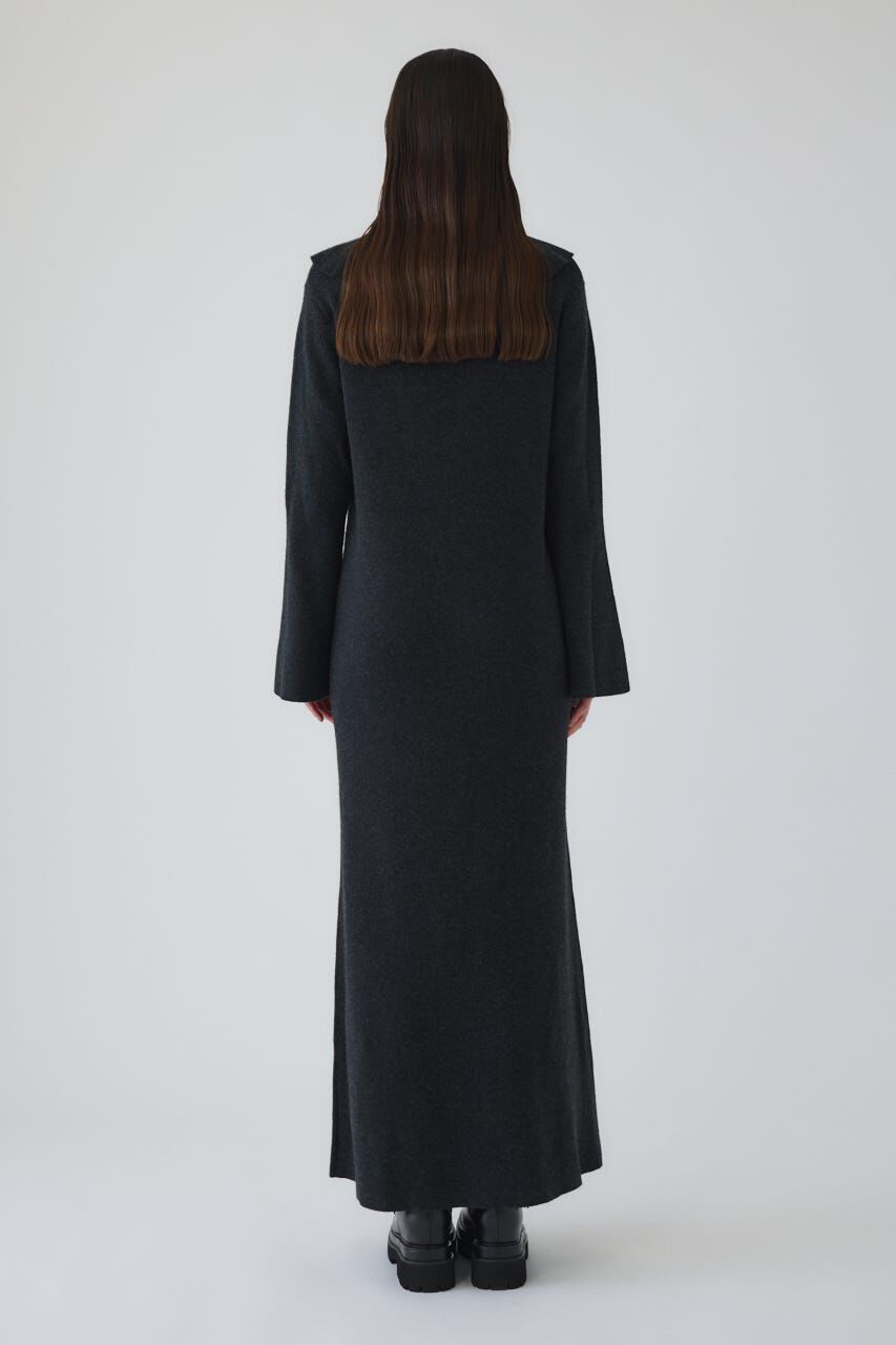 RIM.ARK 「Long high collar knit dress」|ワンピース|