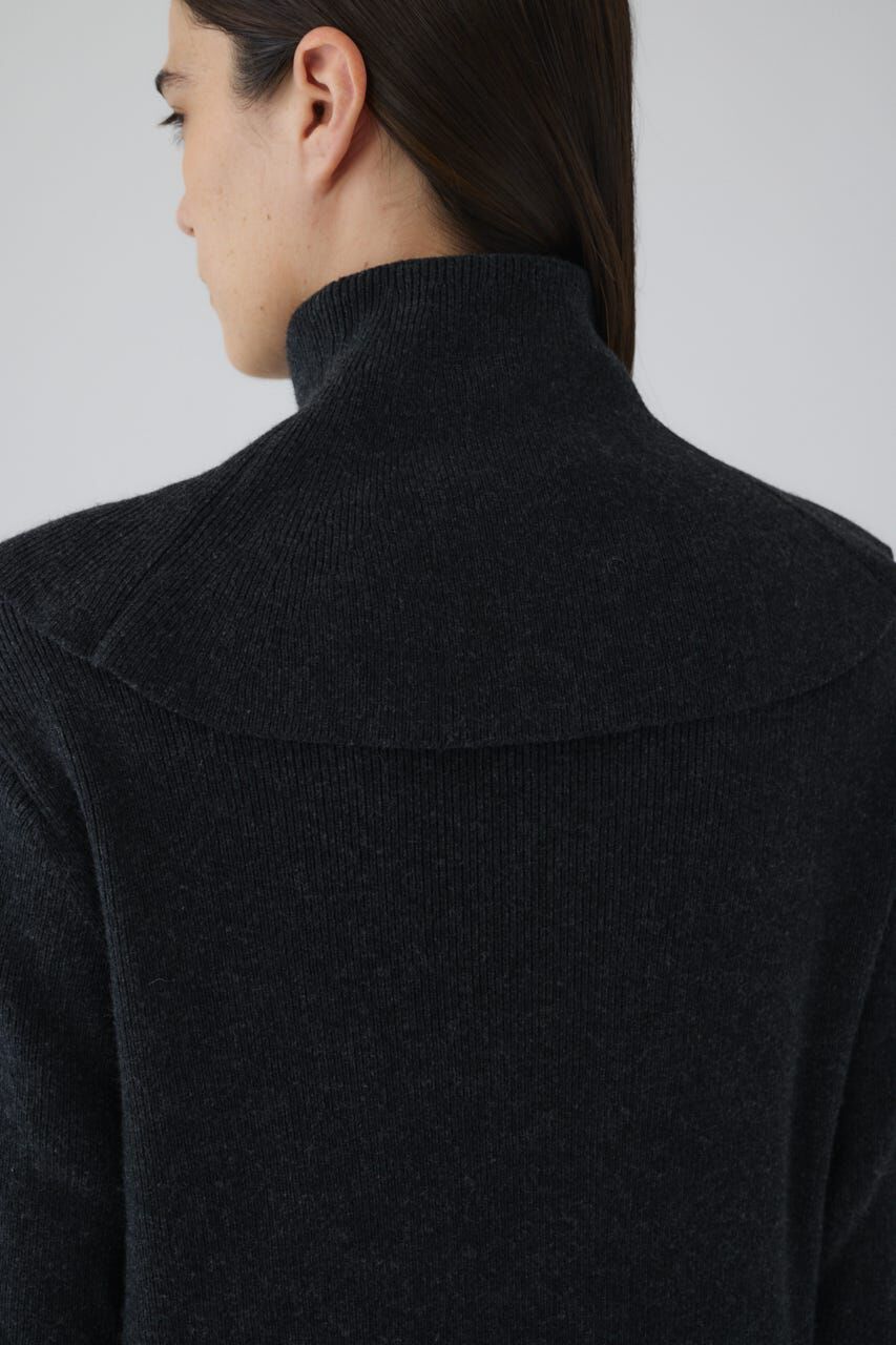 RIM.ARK 「Long high collar knit dress」|ワンピース|