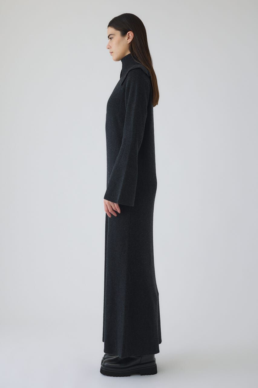 RIM.ARK 「Long high collar knit dress」|ワンピース|