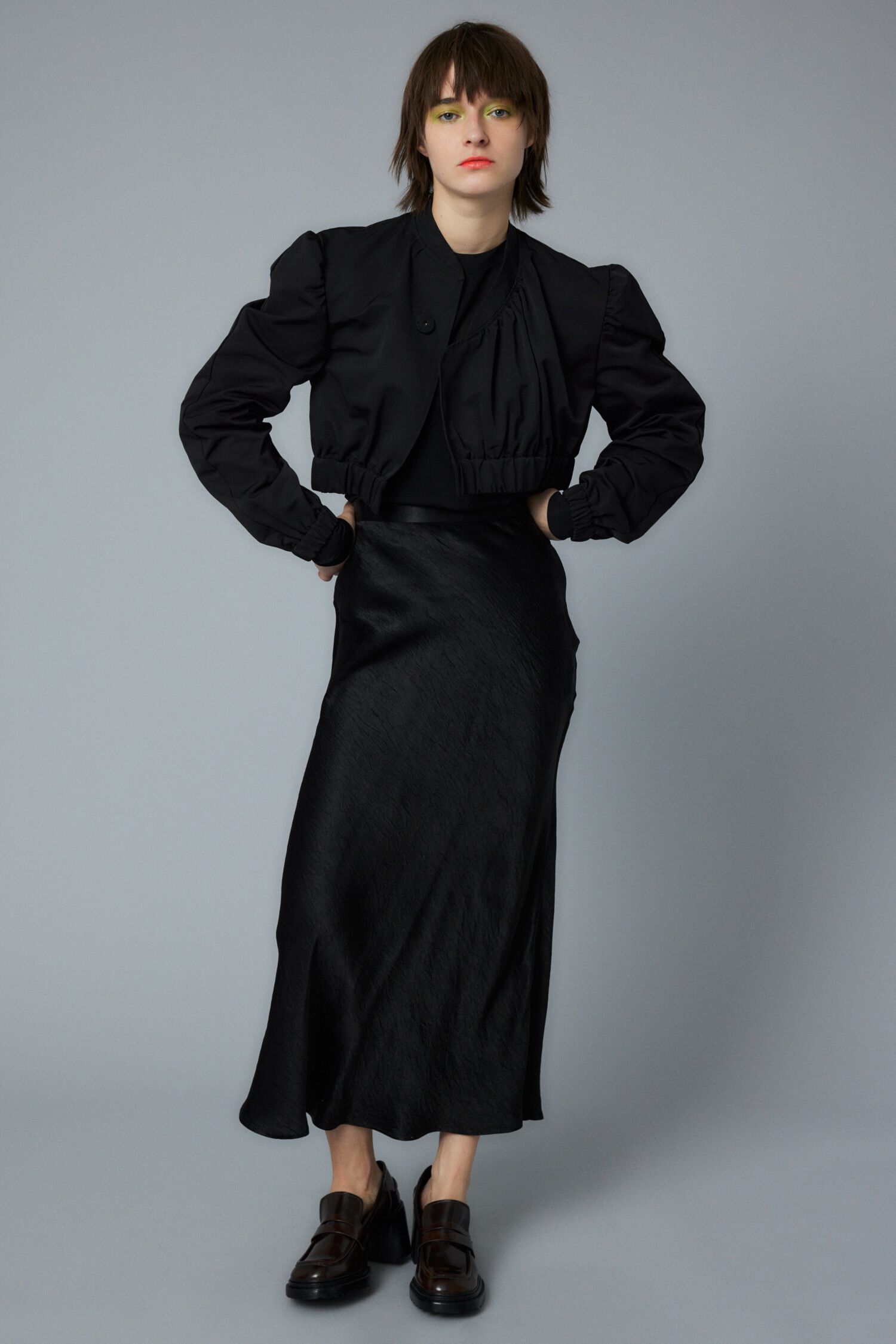 HeRIN.CYE「Many gather short blouson」|ブルゾン・スタジャン|