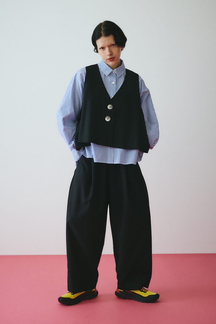 HeRIN.CYE「A line vest」|ダウンベスト・ベスト|