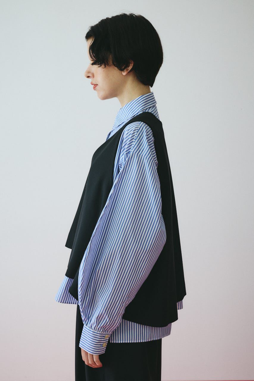 HeRIN.CYE「A line vest」|ダウンベスト・ベスト|