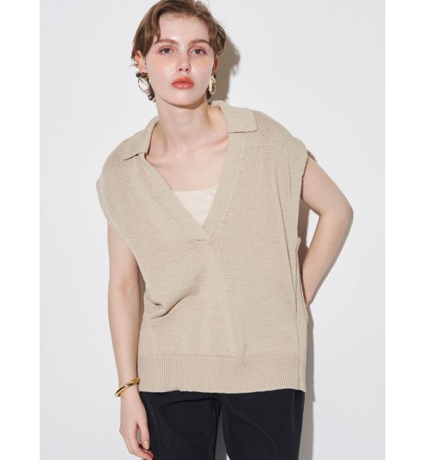ELENDEEK「SKIPPER KNIT VEST」|ニット・セーター|