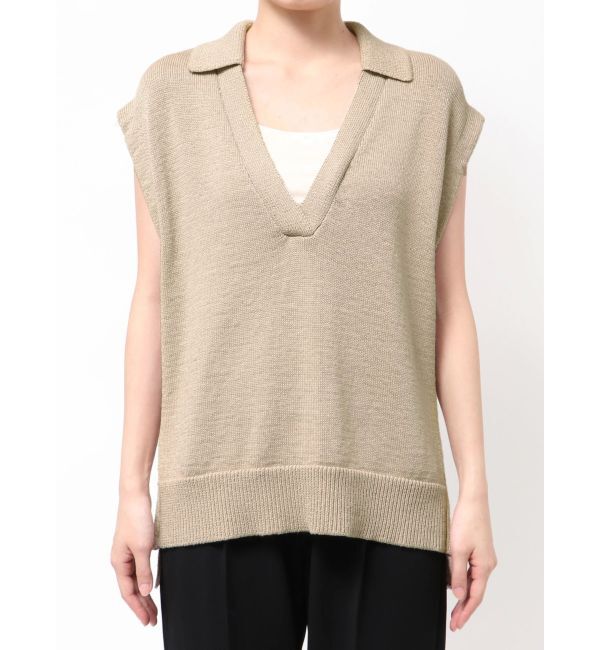 ELENDEEK「SKIPPER KNIT VEST」|ニット・セーター|