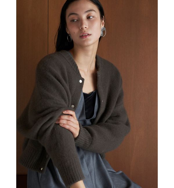 ELENDEEK「CN RACCOON MIX BZ」|カーディガン|