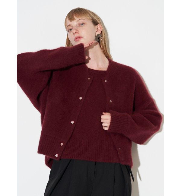 ELENDEEK「CN RACCOON MIX BZ」|カーディガン|