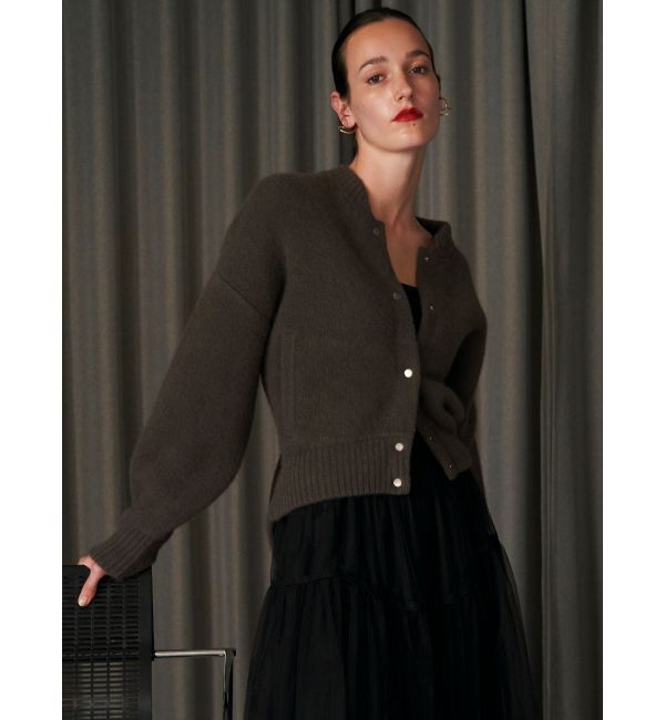 ELENDEEK「CN RACCOON MIX BZ」|カーディガン|