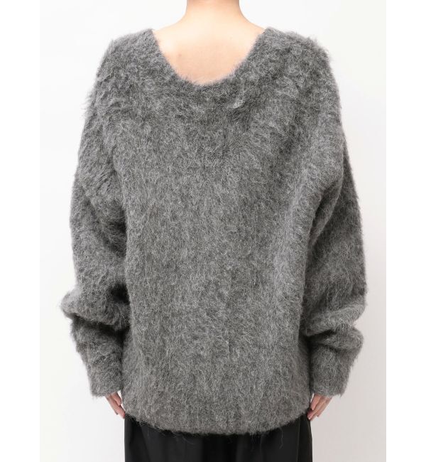 ELENDEEK「ALPACA SHAGGY KTCD」|カーディガン|