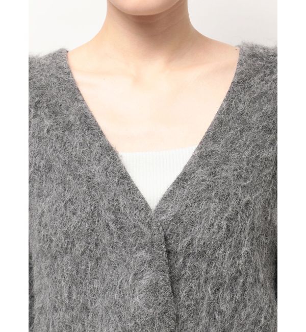 ELENDEEK「ALPACA SHAGGY KTCD」|カーディガン|