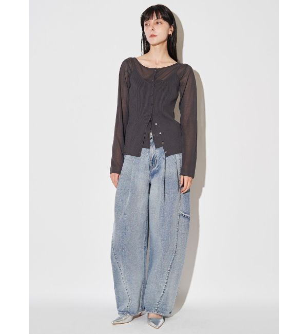 ELENDEEK「MULTI CAMI SET KT」|カーディガン|