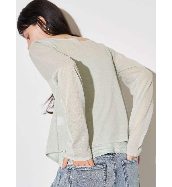 ELENDEEK「MULTI CAMI SET KT」|カーディガン|