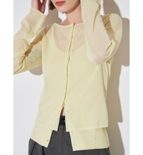 ELENDEEK「MULTI CAMI SET KT」|カーディガン|