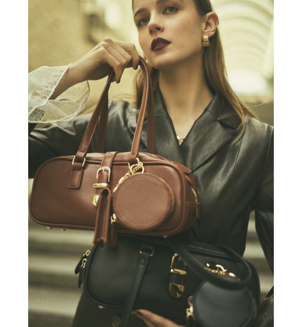 RESEXXY「チャーム付きイーストウエストバッグ」|ハンドバッグ|