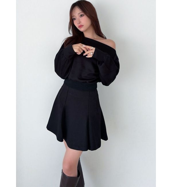 RESEXXY「スウェットフレアミニスカート【セットアップ着用可能】」|スカート|