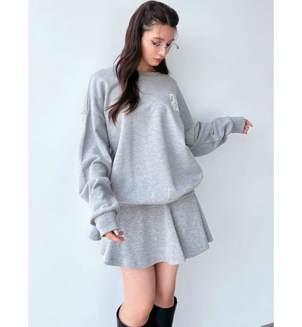 RESEXXY「スウェットフレアミニスカート【セットアップ着用可能】」|スカート|