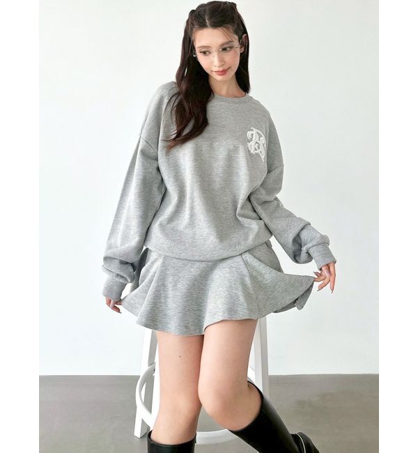 RESEXXY「スウェットフレアミニスカート【セットアップ着用可能】」|スカート|