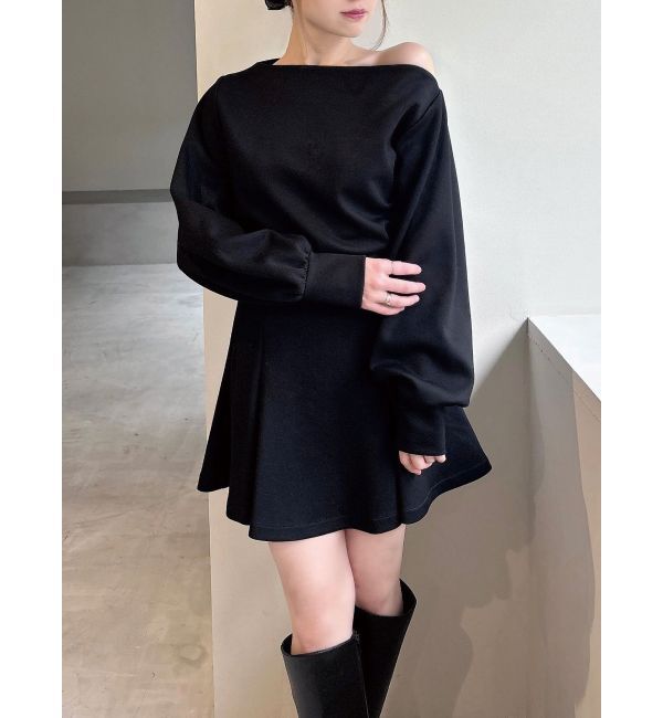 RESEXXY「スウェットフレアミニスカート【セットアップ着用可能】」|スカート|