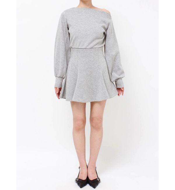 RESEXXY「スウェットフレアミニスカート【セットアップ着用可能】」|スカート|