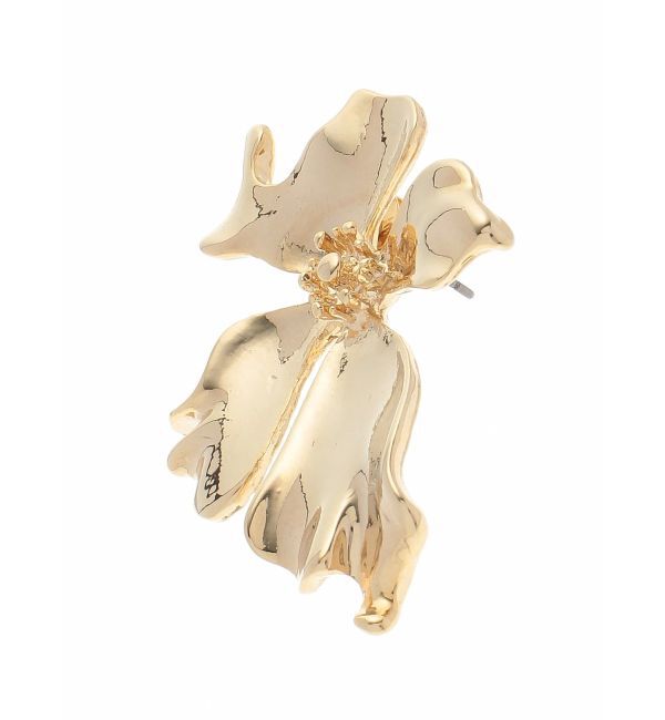 RESEXXY「メタリックフラワーピアス」|ピアス|