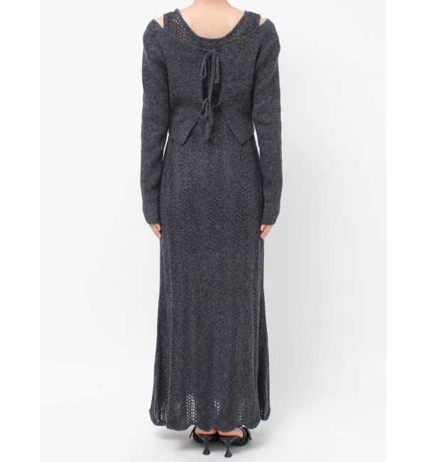 RESEXXY「アンサンブルレースニットワンピース」|ワンピース|