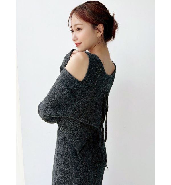 RESEXXY「アンサンブルレースニットワンピース」|ワンピース|