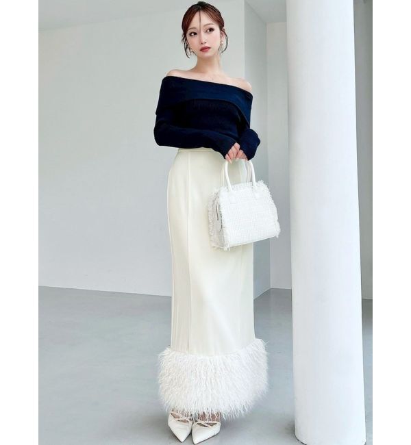 RESEXXY「フェイクファーナロースカート」|スカート|