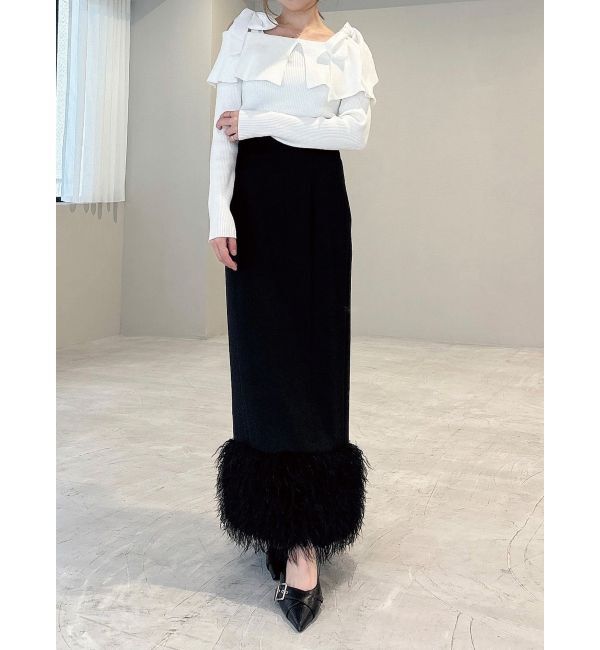 RESEXXY「フェイクファーナロースカート」|スカート|