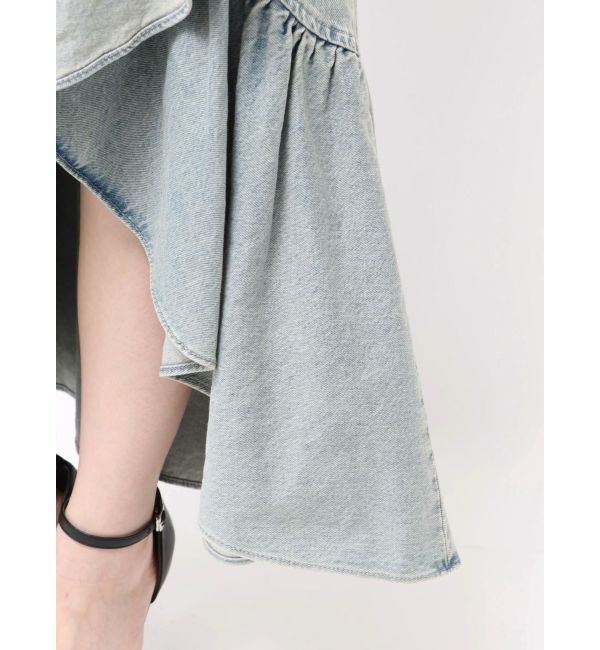 RESEXXY「ラッフルデニムスカート」|スカート|