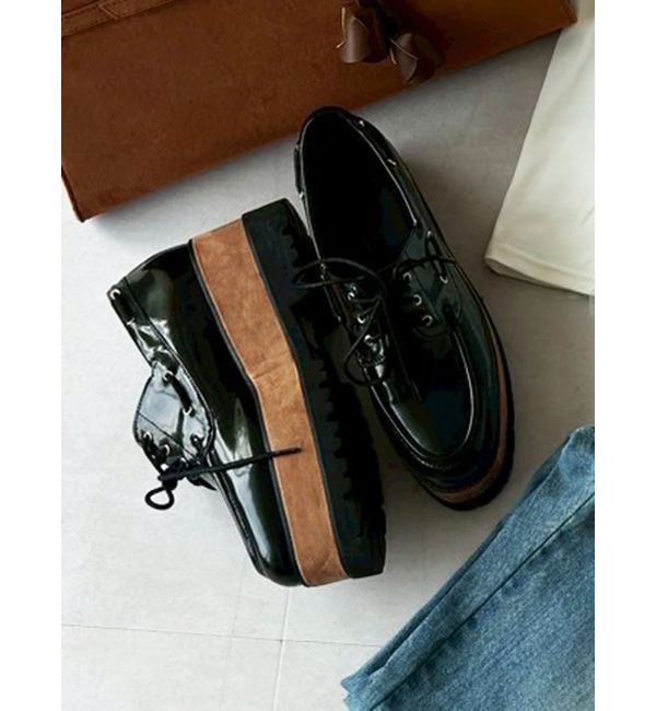 dazzlin「レースアップローファー」|ローファー|