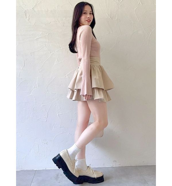 dazzlin「レースアップローファー」|ローファー|