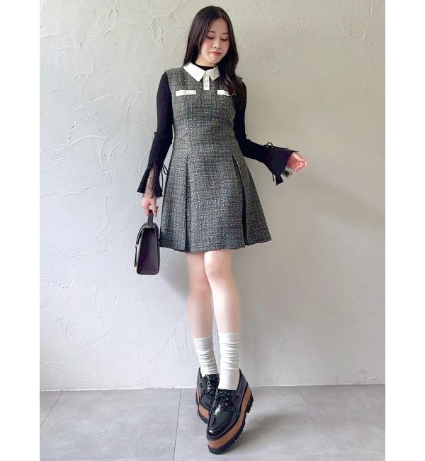 dazzlin「レースアップローファー」|ローファー|