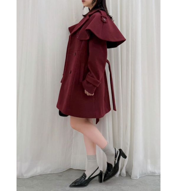 dazzlin「2WAYケープミニトレンチコート」|トレンチコート|