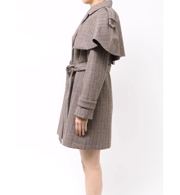 dazzlin「2WAYケープミニトレンチコート」|トレンチコート|