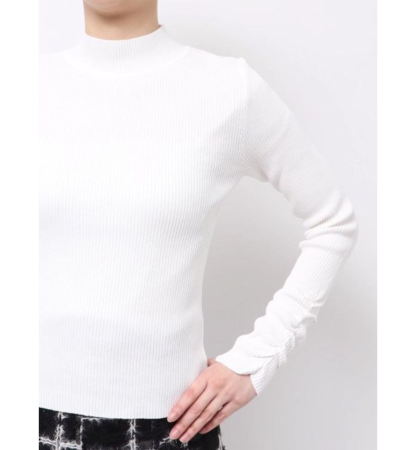 dazzlin「バックオープンリブニットトップス」|ニット・セーター|