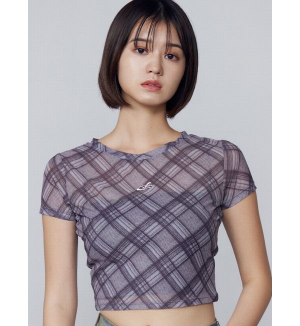 EMODA「フィットシアークロップトップ」|Tシャツ・カットソー|