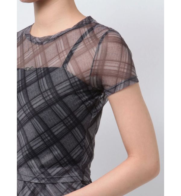 EMODA「フィットシアークロップトップ」|Tシャツ・カットソー|