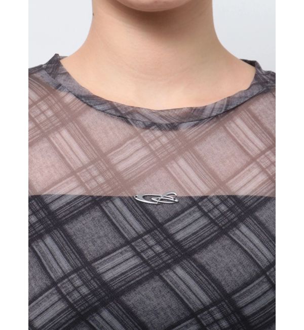 EMODA「フィットシアークロップトップ」|Tシャツ・カットソー|