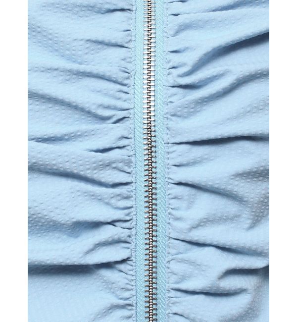 EMODA「ギャザージップシャツトップ」|Tシャツ・カットソー|