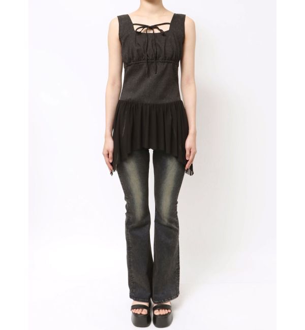 EMODA「カットヘムタイトップ」|Tシャツ・カットソー|