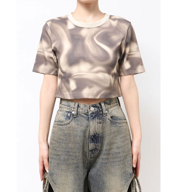 EMODA「ボクシーパターンTシャツ」|Tシャツ・カットソー|