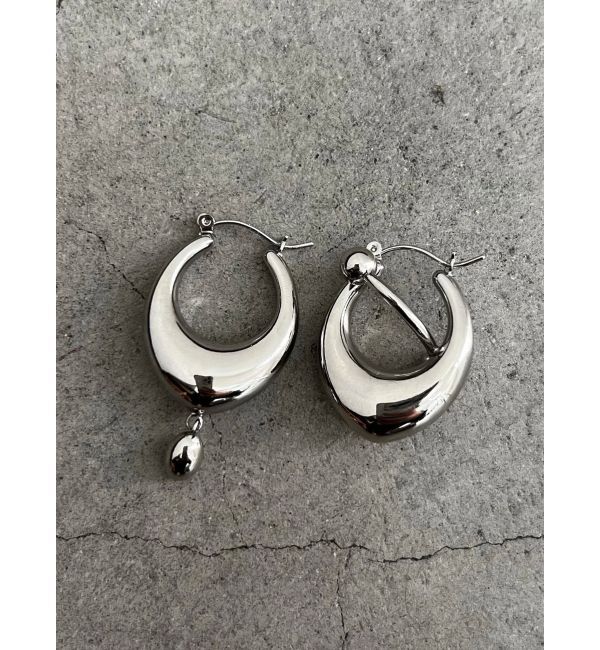 EMODA「アシンメトリーフープピアス」|ピアス|