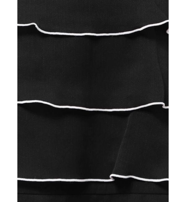 MERCURYDUO「シフォンティアードワンピース」|ワンピース|