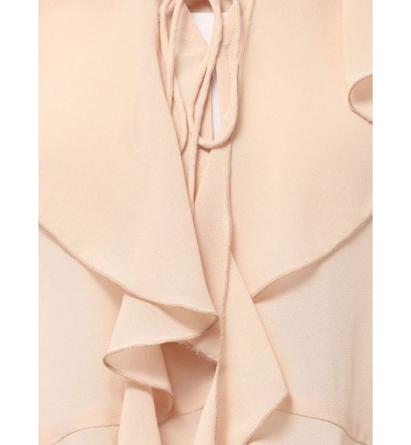 MERCURYDUO「シフォンラッフルブラウス」|シャツ・ブラウス|